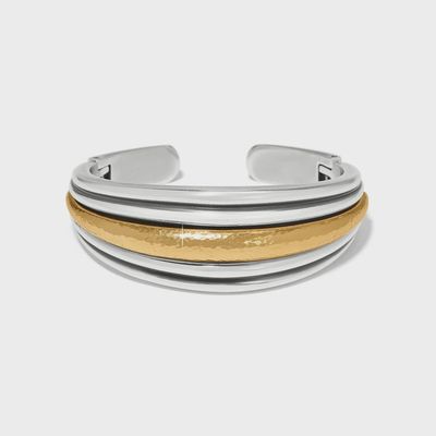 JF0314 Ferrara Deco Hinged Bangle Bracelet