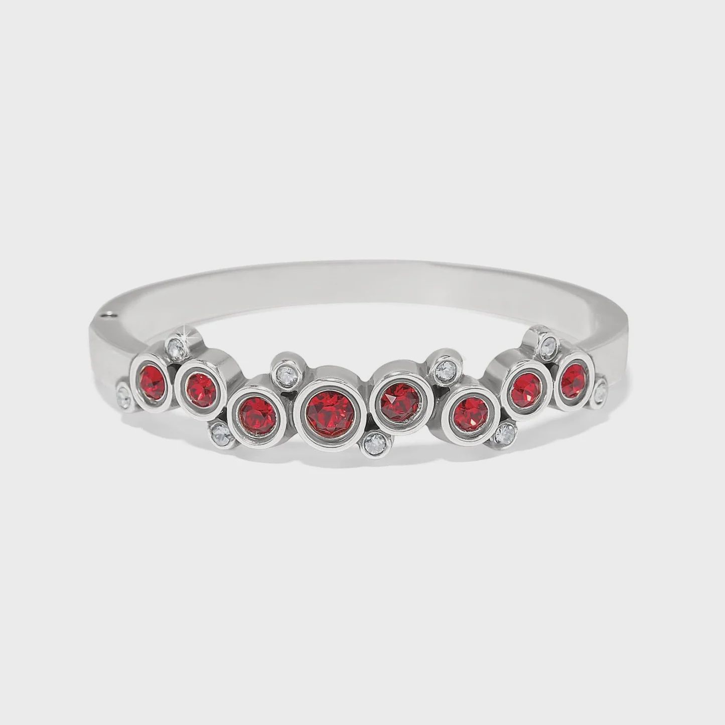 JF0289 Constella Cluster Hinged Bangle
