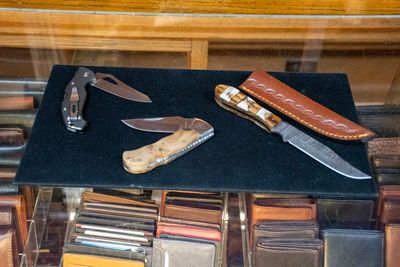 Knives at Schafer Leather Online Store