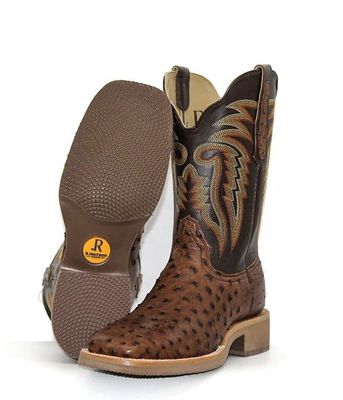 RW4541-2 Kango Full Quill Ostrich Boot