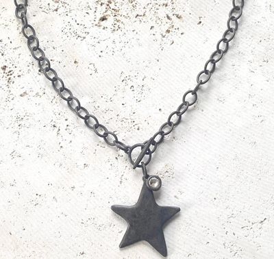 N25270 Rustic Star Necklace