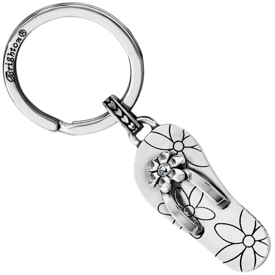 E14280 Dixie Key Fob, Colour: Silver