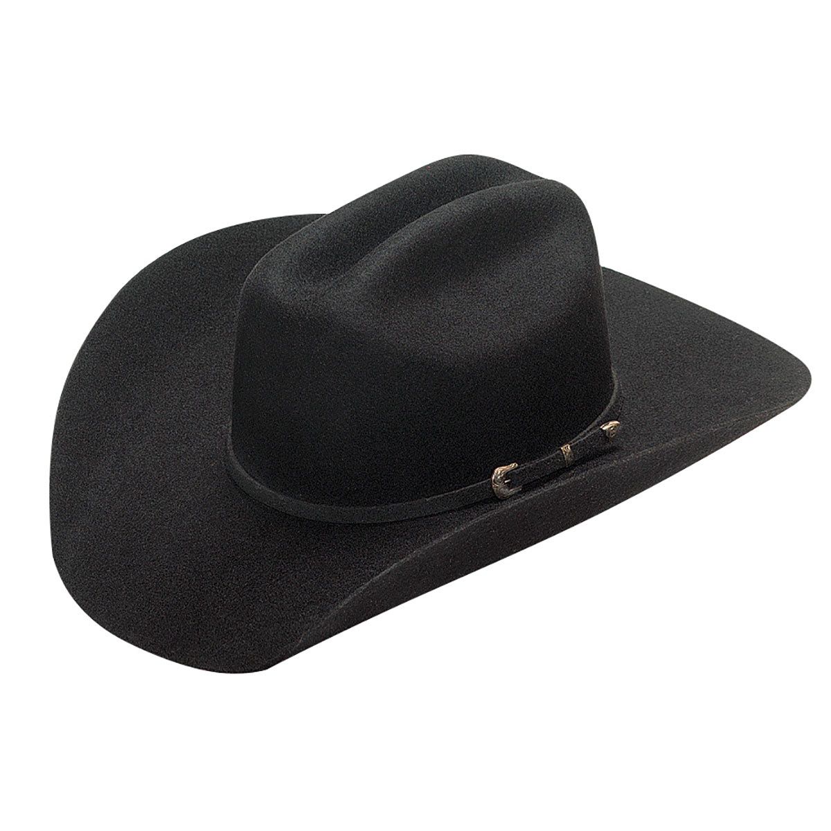 T7101001 Dallas Cattleman Creas, Colour: Black, Size: 7