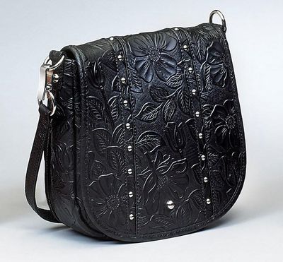 GTM-16 CC Tan Embossed Handbag