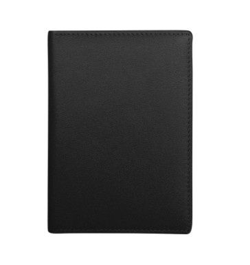 6753 RFID Passport Cover w/Card, Colour: Black