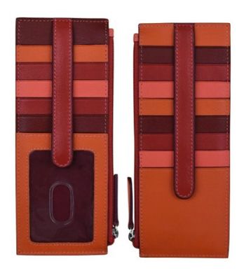 7800 RFID Dbl Card Case W/Zippe