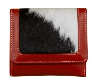 7327 Hair On Trifold Wallet