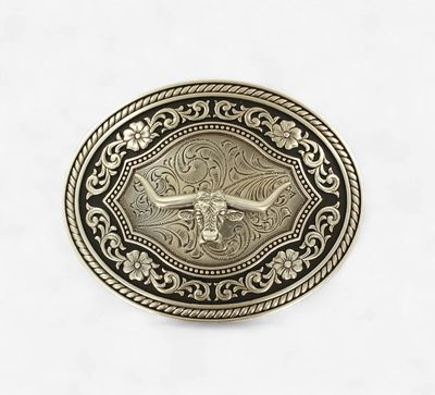 37708 Longhorn Oval Buckle