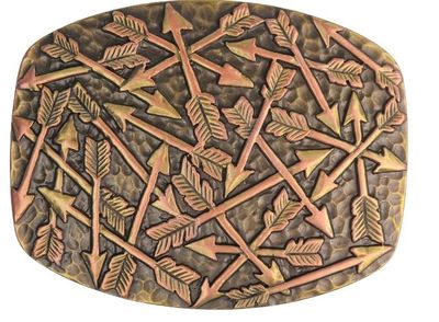 37714 Copper Arrow Buckle