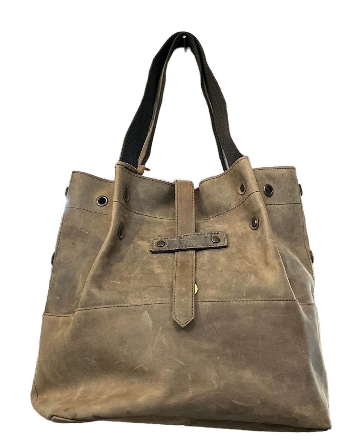 SNL1002 Leighton Shoulder Tote, Colour: (A)Cognac, Size: 16x6.75x16