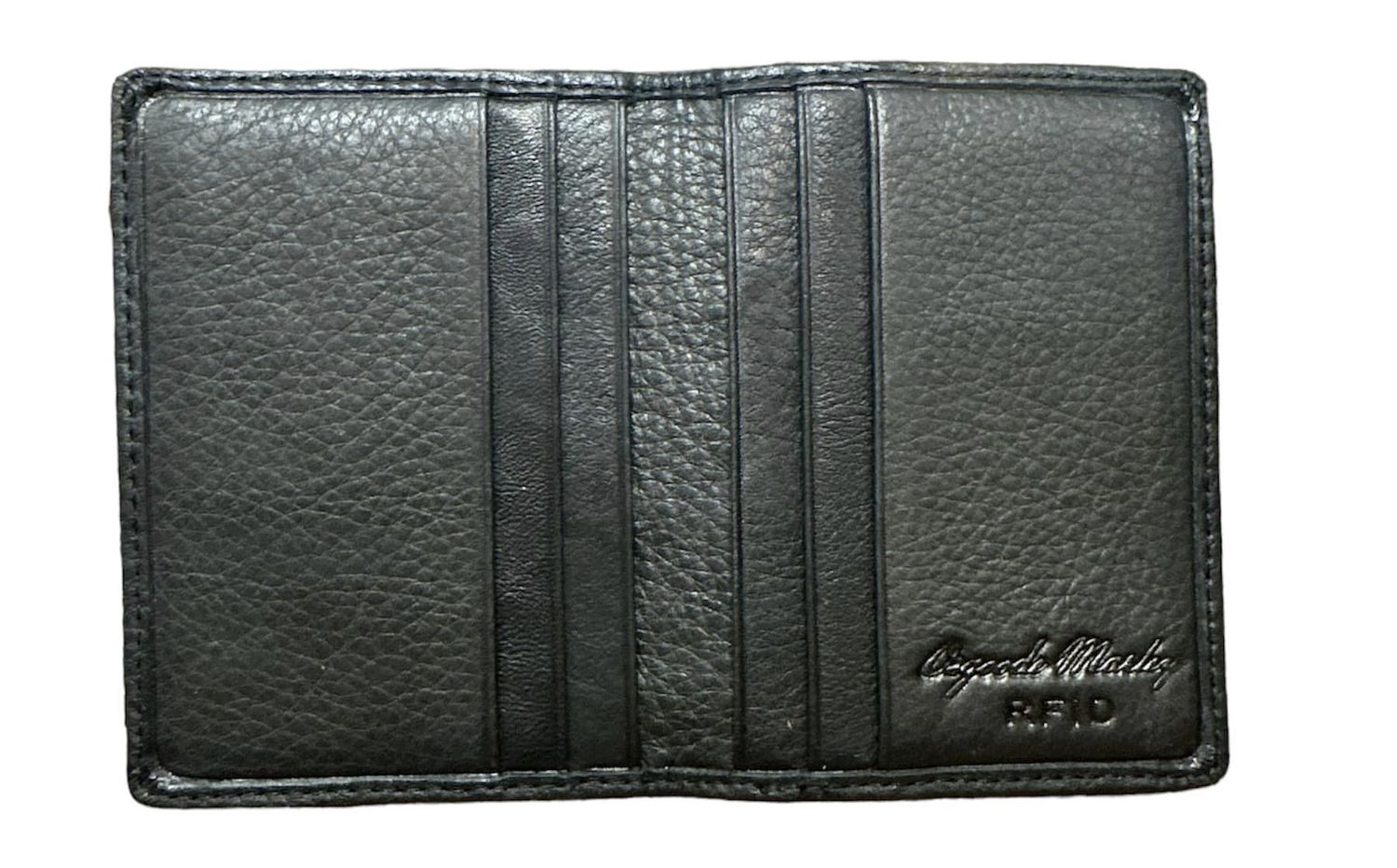 1219 RFID 6 Pocket Card Case, Colour: Black