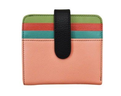 7301 RFID Small CC Wallet W/Sna