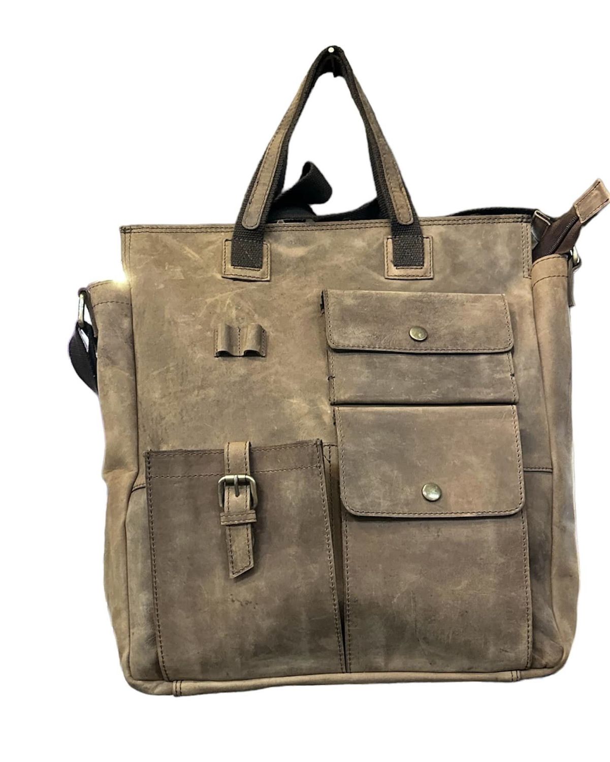 SNL1003 Lennox Messenger Bag, Colour: (A)Cognac, Size: 14x4.5x16