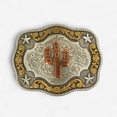 37400 Copper Cactus Buckle