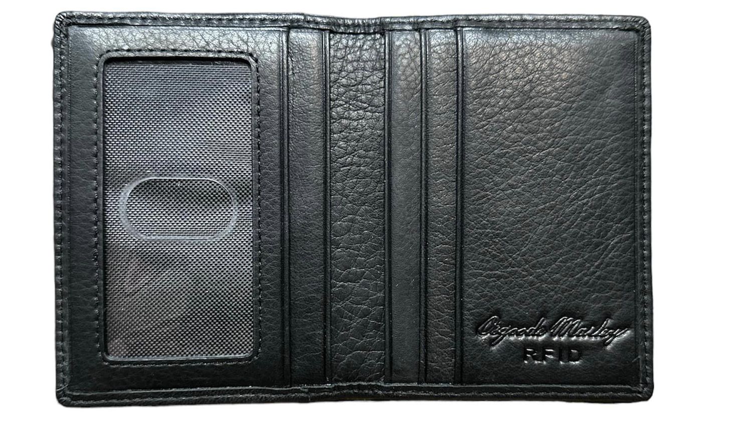 1215 RFID Double ID Card Case | Osgoode Marley, Colour: Black, Size: Card Case