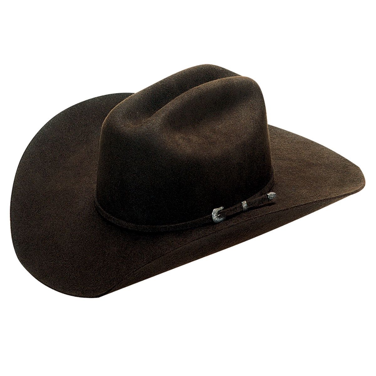 T7101047 Dallas Cattleman Creas, Colour: Chocolate, Size: 6 7/8