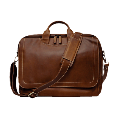 199034 Zip Top Briefbag W/Doubl