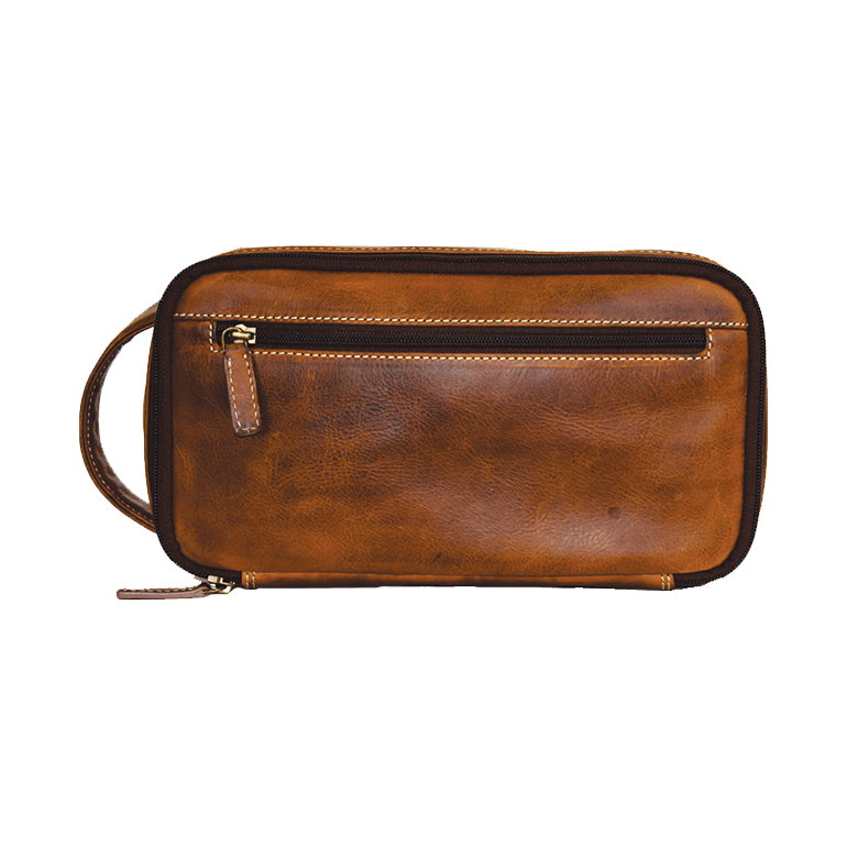 199015 Rugged Toiletry Kit, Colour: Brown, Size: 11 x6x 3.5