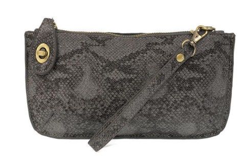 L8127 Mini CrossbodyWristlet Cl, Colour: (10)Grey Py, Size: 9.5 x 5 x 1