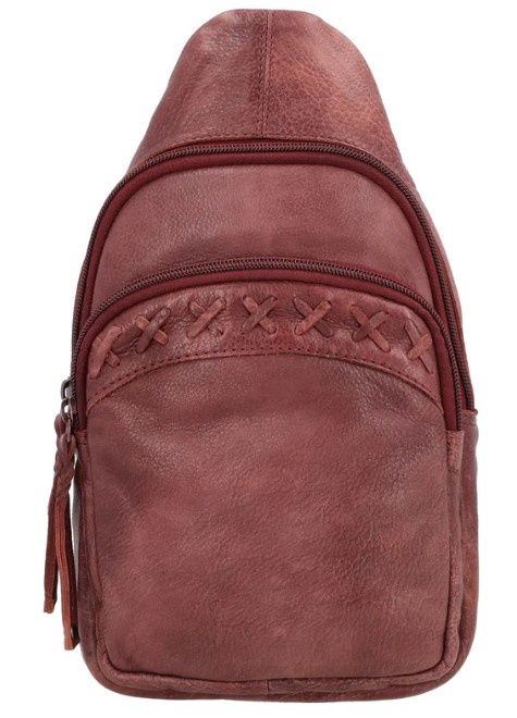 LCL-142 CC Taylor Sling Bag, Colour: Mahogany, Size: 7x12x3.5
