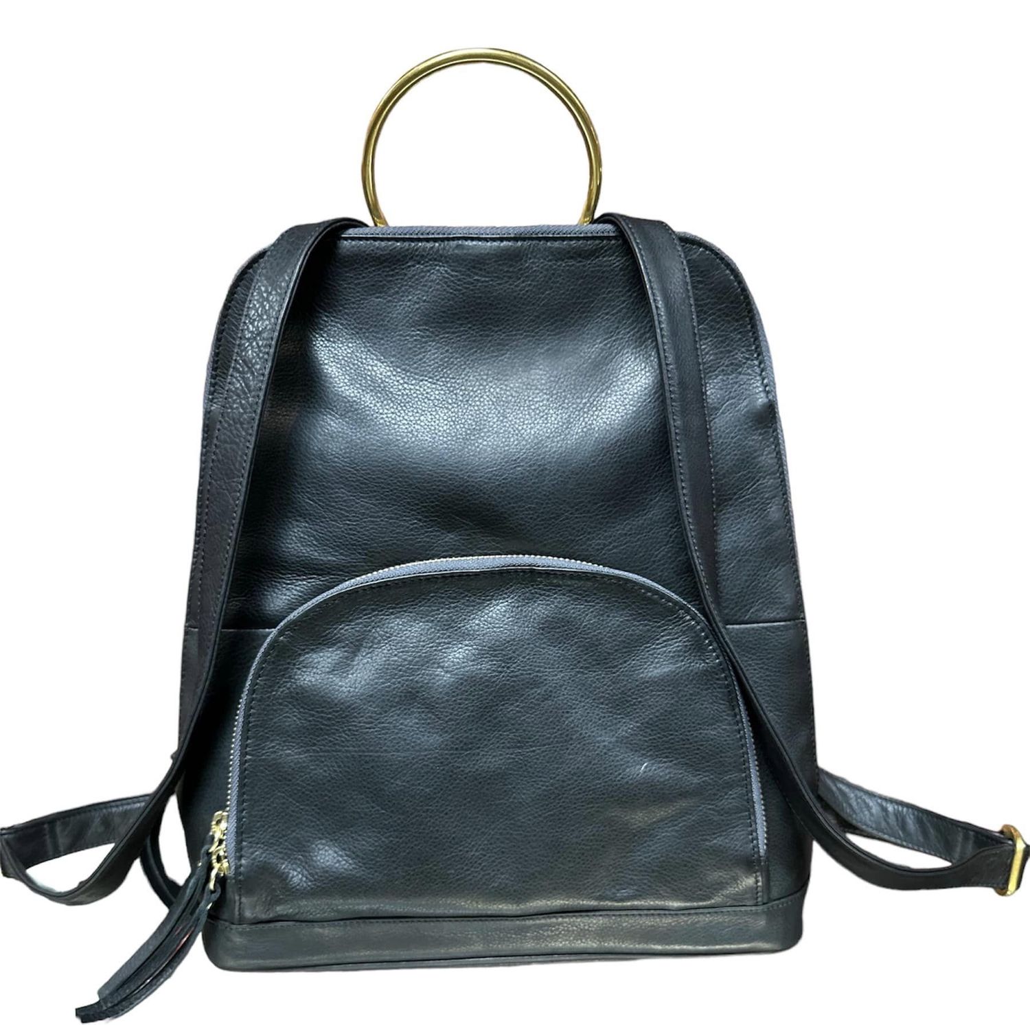7146 Blaire Backpack W/Ring Han | Osgoode Marley, Colour: Black, Size: 12 x12x 4