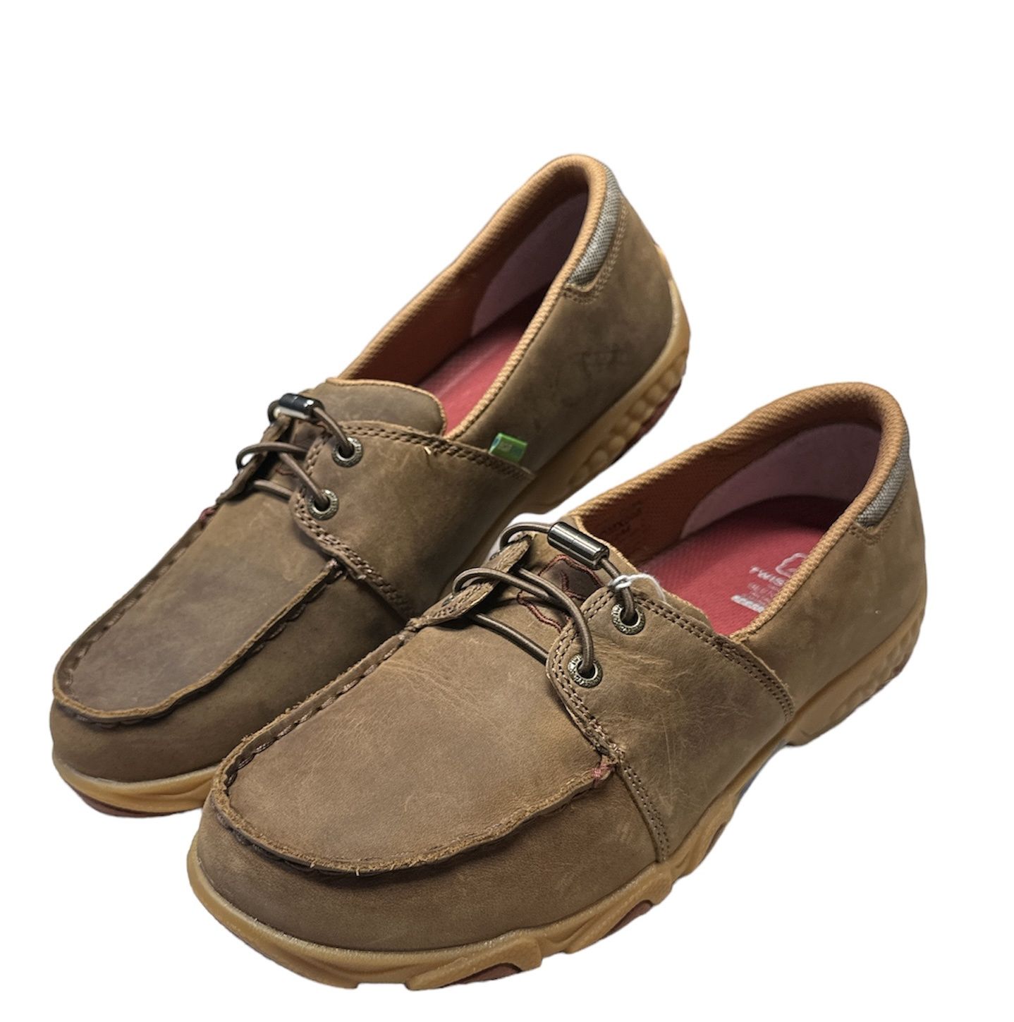 WDMX006 Boat Shoe Driving Moc, Colour: Pecan/Eco Dust, Size: 6M