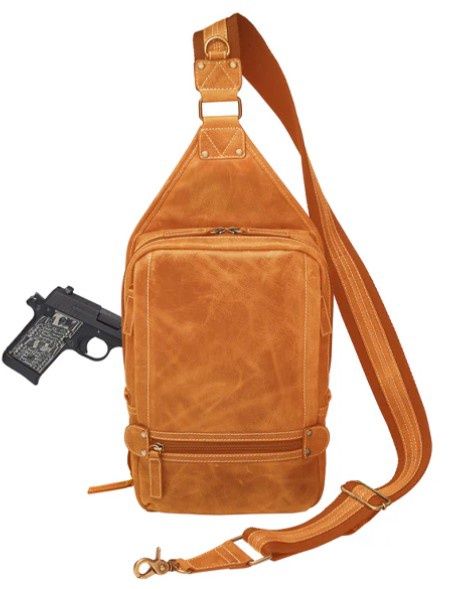 GTM-CZY/108 Dist. Sling Bag, Colour: Caramel