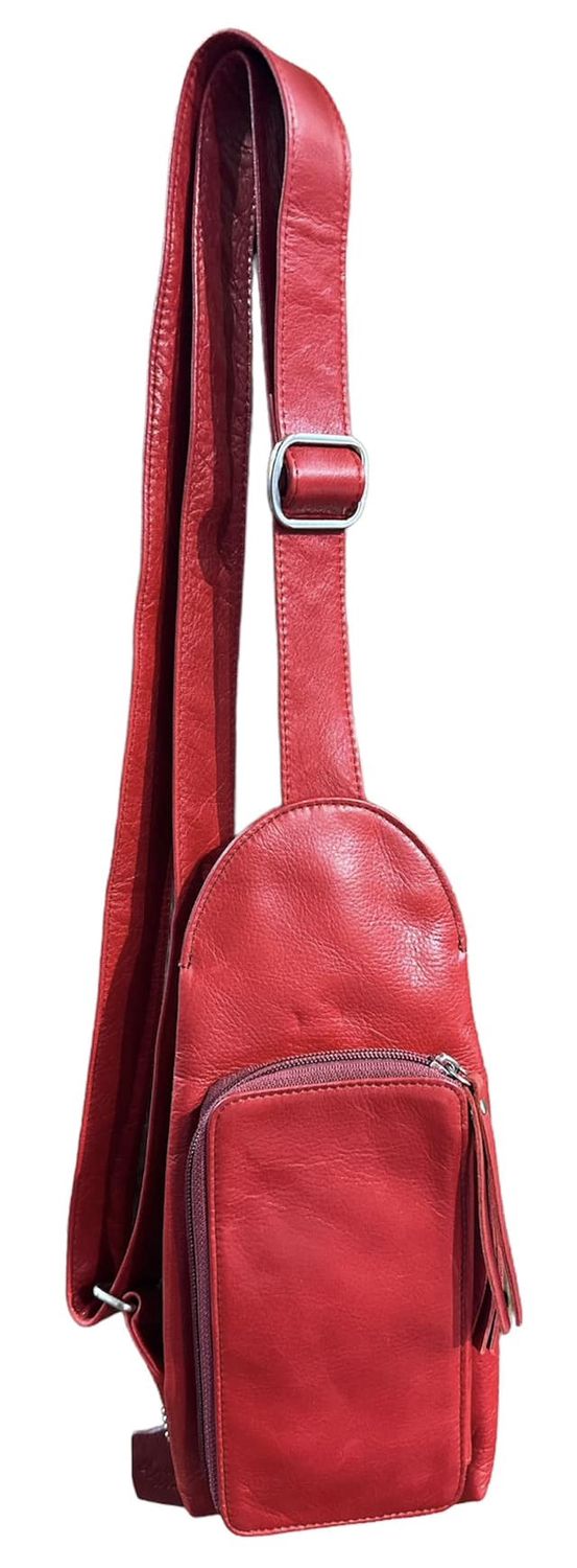 4538 Rey Waist/Sling Bag, Colour: Garnet