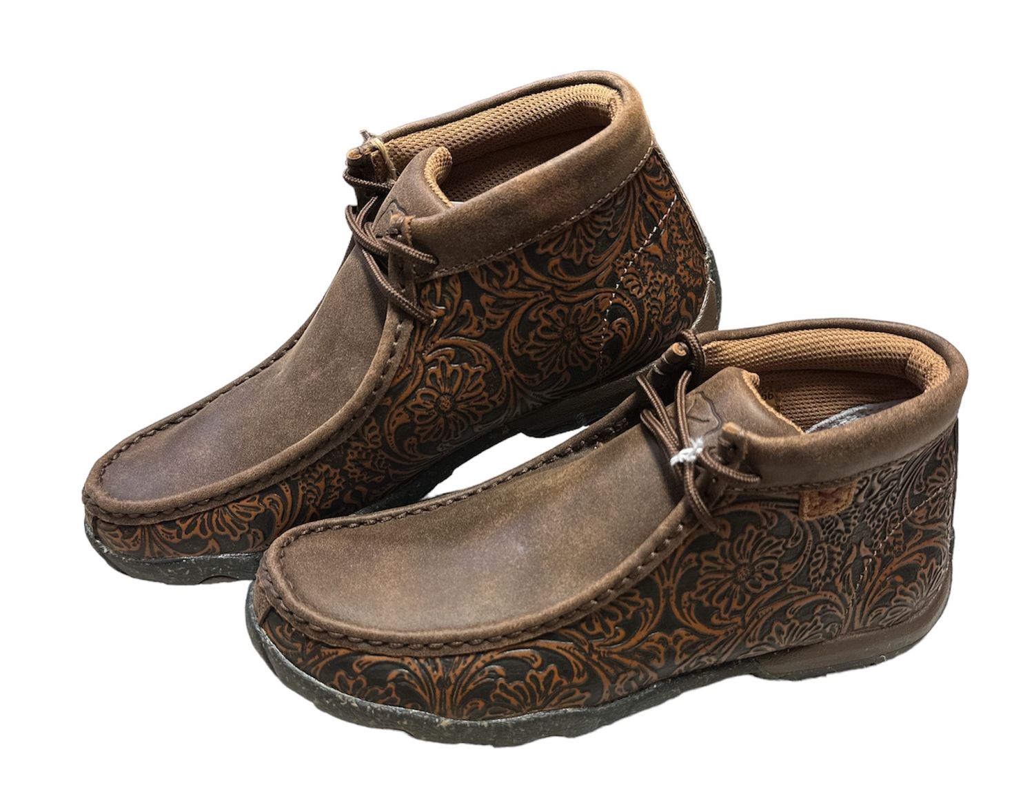 WDM0156 Tooled Moc, Colour: Brown, Size: 6M