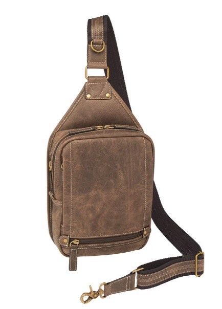 GTM-CZY/110 CC Sling Bag, Colour: Dist. Brown