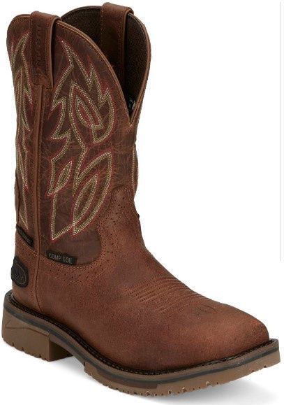 SE4752 Wolfe Comp Toe/WP Boot, Colour: Brown, Size: 8.5D