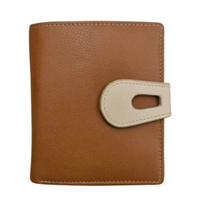 7815 Small Wallet w/Cut Out, Colour: Ant Saddle/Stone