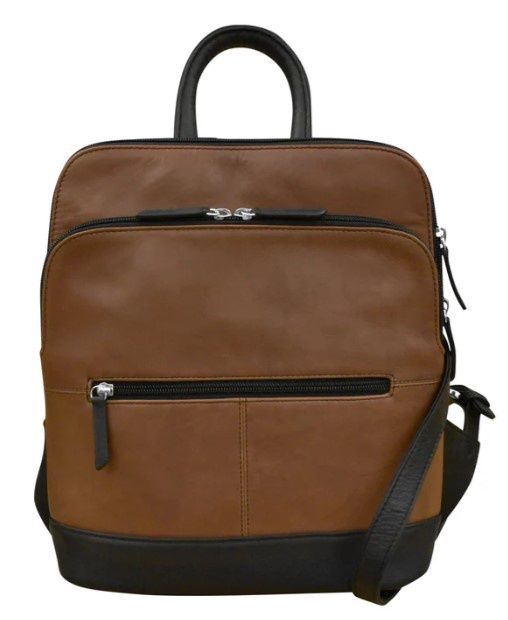 6505 Back Pack, Colour: Toffee/Blk