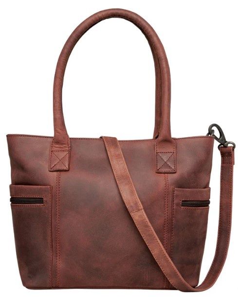 LCL-126 Emerson CC Satchel, Colour: Mahogany