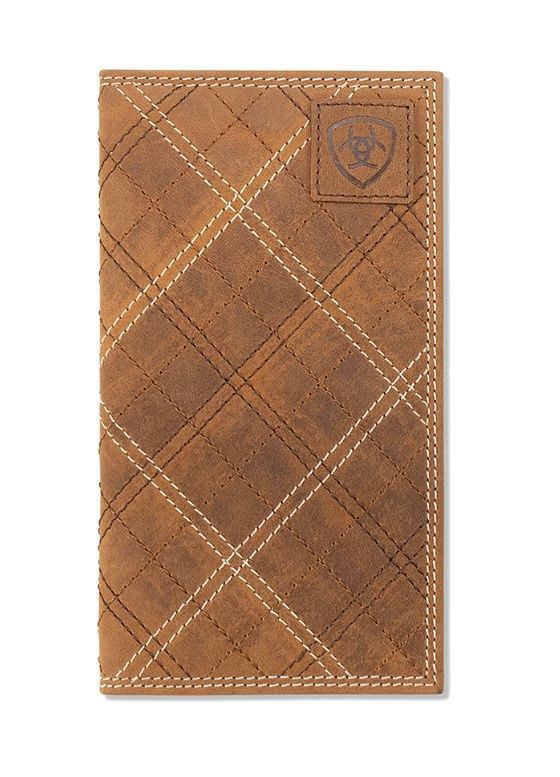 A3562944 Cross Stitch Rodeo Wallet, Colour: Dist. Brown