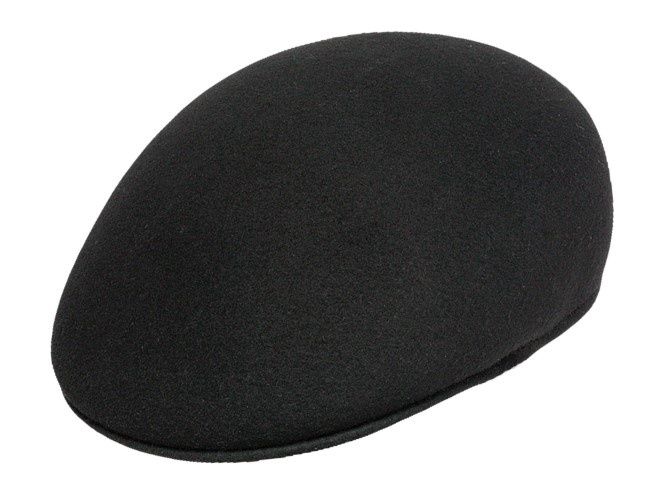 BIGA14001 Ascot Wool  Driving Cap, Colour: Black, Size: Small