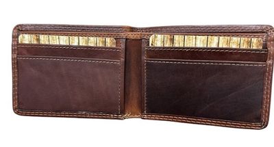 990038 Thin Bifold W/Extra Pockets in Bill Compartment
