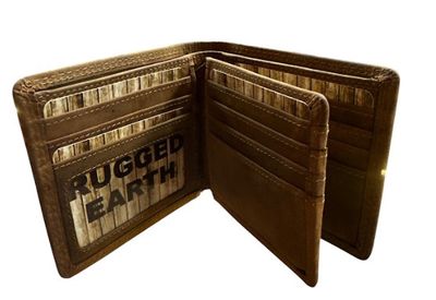 770011 Tan Center Flap Passcase