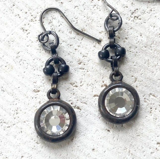 E25071 Rustic Crystal Earring, Colour: Rustic