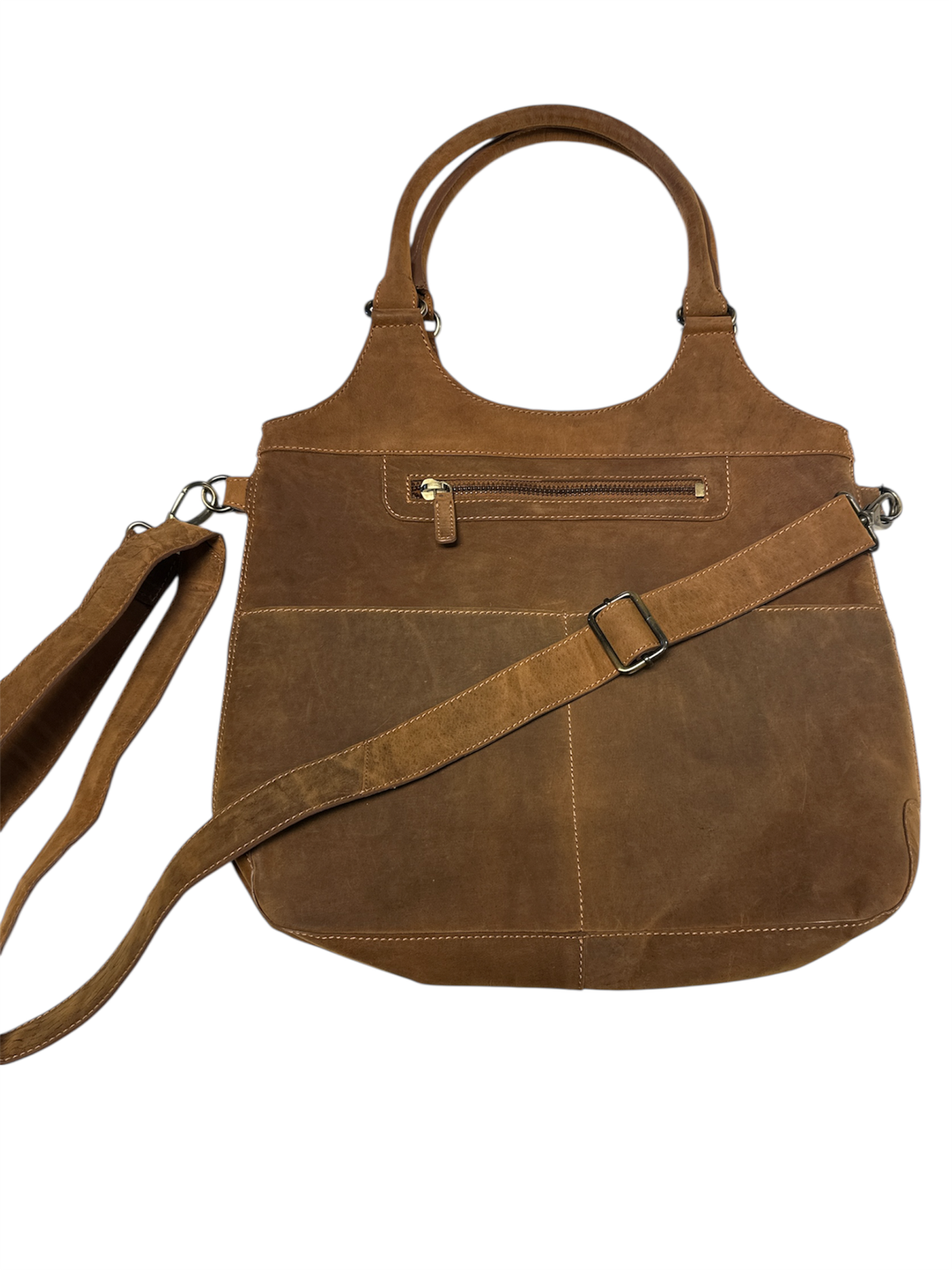 177010 Rugged Tote, Colour: Dist Brown