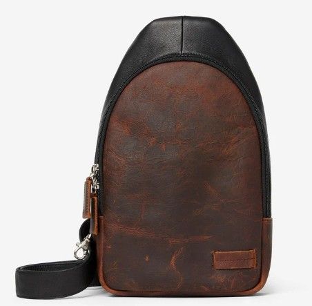 4047 Cyrus Sling Bag, Colour: Blk/Dist