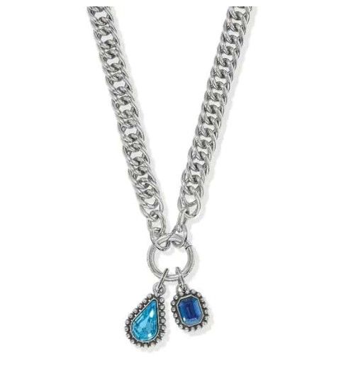 JM0301 Twinkle Luxe Charm Link Necklace