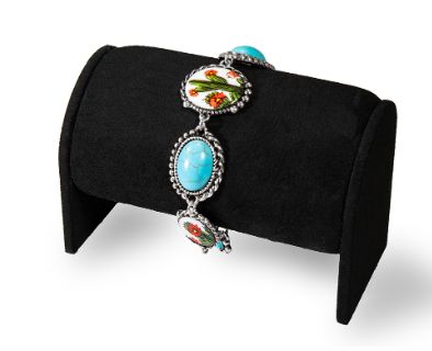 D440011297 Link Bracelet Turq Cactus