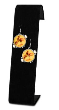 D460021326 Buffalo Bill's Wild West Round French Wire Earring