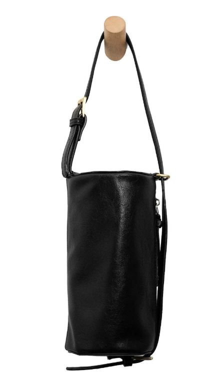 L8368 Vixen Convertible Barrel Crossbody, Colour: Black
