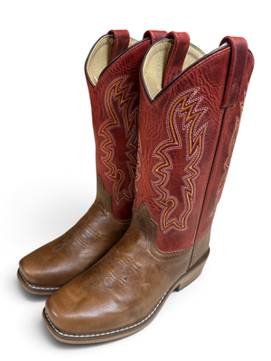 3626Y Wichita Brown Cutter Toe Boot