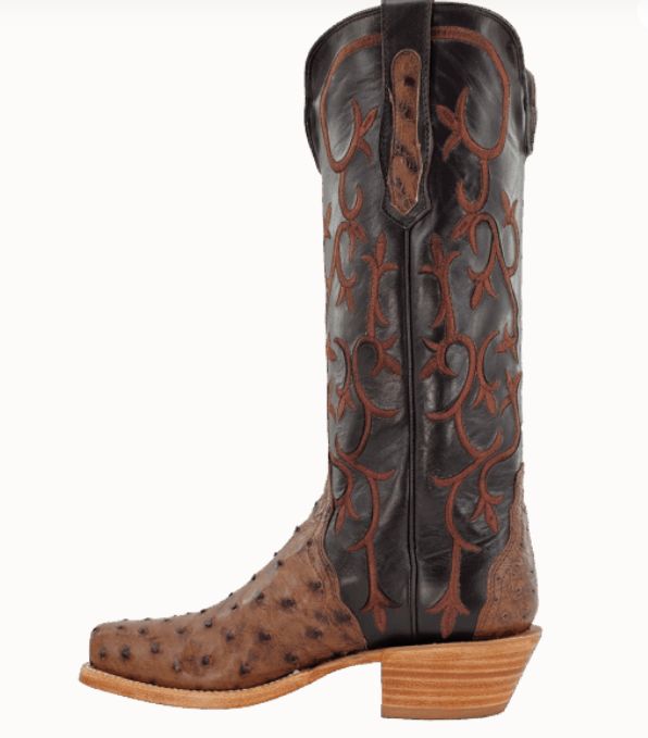 RWL4311-1 Kango Ostrich Tri-ad Vamp, Colour: Kango Tobac, Size: 9.5B