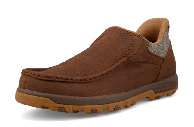 MXC0025 EZ On Slip On Driving  Moc, Colour: Carmel/Dust, Size: 9M