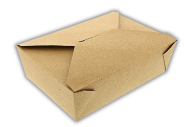 KRAFT TAKEOUT BOXES
