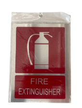 Small Fire Extinguisher Sign